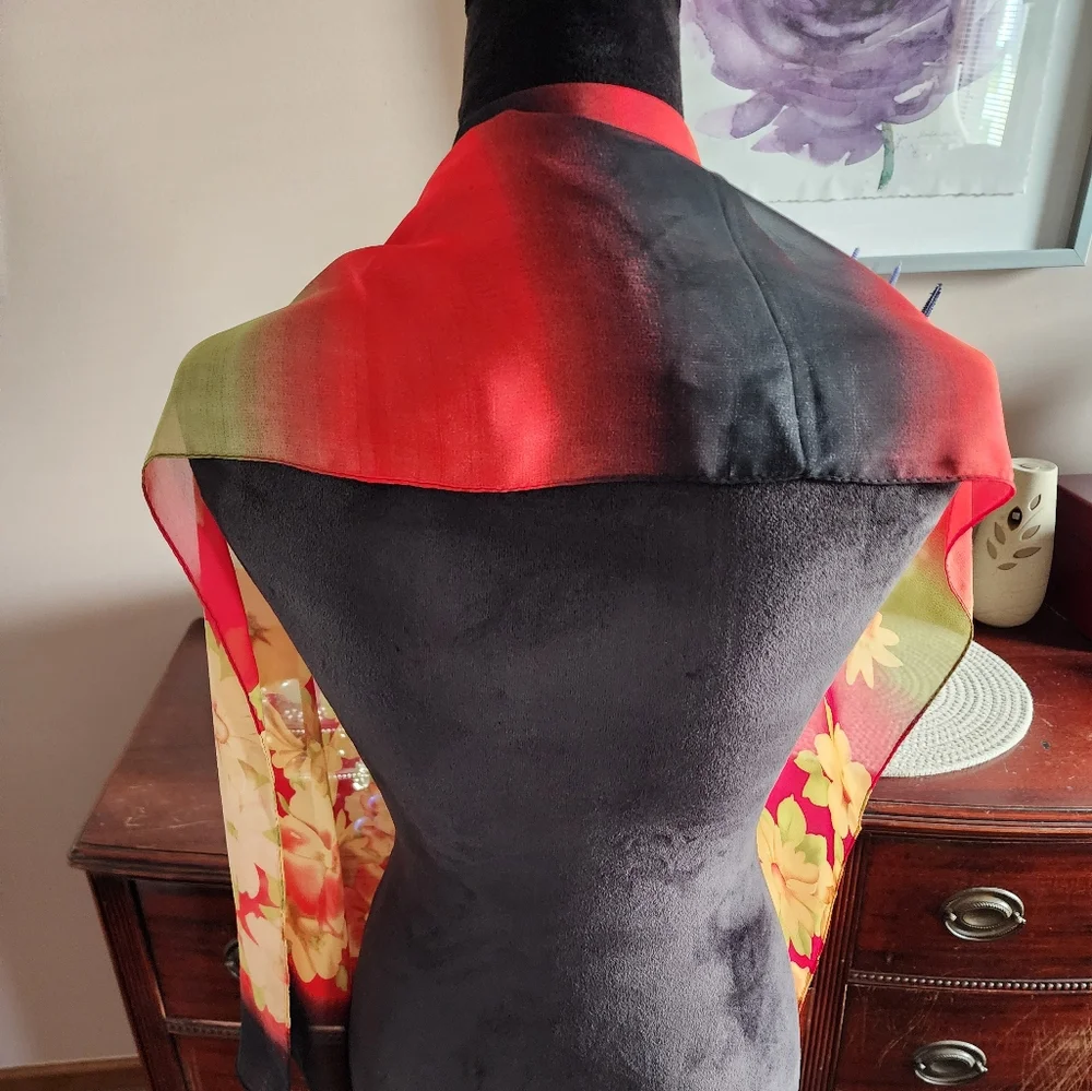 Beautiful Multi-Color Scarf/Wrap
